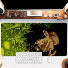 Devineresse 1 件动漫图案大号电脑鼠标垫美学草防滑橡胶桌垫适用于办公室/家庭/宿舍送给男朋友/女朋友的完美礼物 - 彩色 - 查看 14