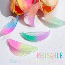 6 Pairs Eyelash Lift & Perming Pads - 6 Sizes, Reusable, Soft & Stretchy, Easy To Use, Ideal For All Lash Lengths, Perfect For Salons & Diy