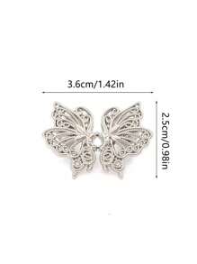 1 szt. Wysokiej jakości motylkowa klamra do ściągania talii, szpilki do spodni, guziki do kołnierzyka, szpilki do broszek dla kobiet, trwała, modna, odpinana spinka do spodni, dżinsy, spódnice, akcesoria do torebek ze spodniami dla dziewcząt, studentek