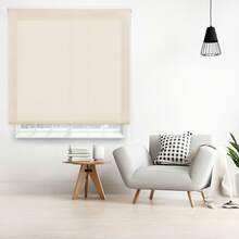 Ecommerc3 Custom Made Translucent Blind Size 155x175 - Easy Installation Roller Blind Fabric Size 152x170