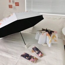 Rainballet 1把卡通猫咪折叠伞，防紫外线女士伞，防晒防雨，自动开合，便携旅行伞，春夏必备，伴娘礼物，房间装饰，卧室装饰，海滩，旅行，男女通用，度假，可爱小物，母亲节礼物，卧室装饰，花园，厨房装饰，夏季，海滩，旅行必备，房间装饰，软萌，毕业季礼物 - 彩色 - 查看 8