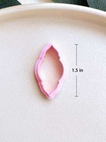Basic Polymer Clay Cutters For Making Polymer Clay Earrings, Clay Cutters - Pink - View 16