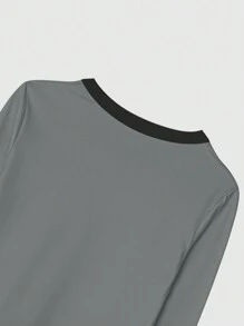 2 件装 Tween Boys 宇航员滑板印花贴身长袖上衣和裤子睡衣套装 - 彩色 - 查看 4