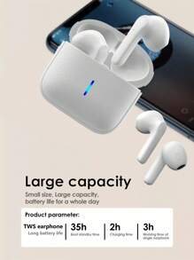 Tai nghe chơi game không dây 1 cái - trắng - Xem 7