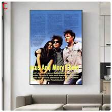 1 件乐队音乐专辑海报美学性感女孩画无框海报俱乐部酒吧复古海报墙壁艺术画客厅办公室卧室书房防水印刷艺术品 - （无框架） - 玫紅色 - 查看 4