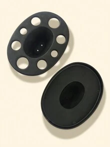 1pc Black Comb Holder For Hair Salon, Multi-Functional Plastic Rack For Storing Hair Combs, Straighteners, Brushes, And Other Beauty Tools (Combs Not Included) - Black - View 6