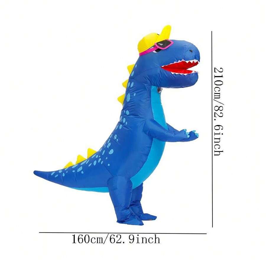 Inflatable Costume Animal Yellow Duck, Flamingo, Sunglasses Dinosaur