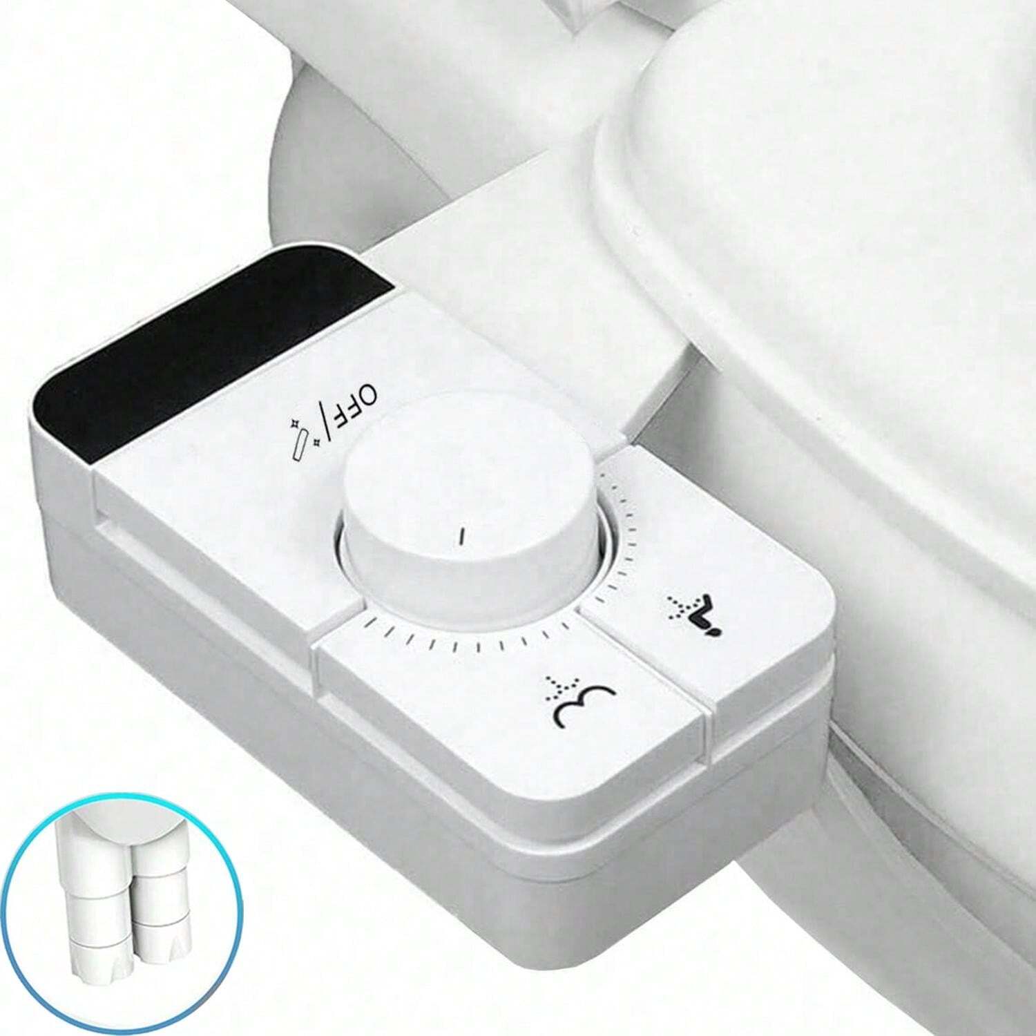 Bidet Attachment For Toilet UltraSlim Self Cleaning Fresh Cold Water