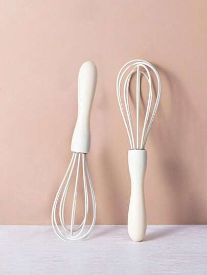 Silicone Baking Hand Mixer, Multi-Purpose Cream & Egg Beater, Hand Held Whisk, Kitchen Baking Tool Set, Oil Brush, Cream Scraper