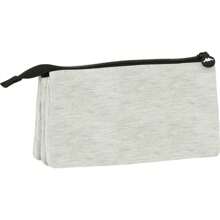 TRIPLE KAPPA "GREY KNIT" TOOLCASE - Spacious And Practical Pencil Case - Versatile For Every Day - Modern And Elegant Design - Multicolor - View 3