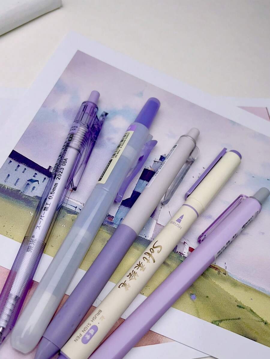 Kuromi De 36 Stylos À Bille – 10 Stylos À Encre Gel Multicolores – Mini Stylos De Dessin Animé Kawaii Pour Étudiants, Enfants Et Cadeaux De Papeterie Du 27,13 € | DHgate