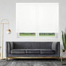 Ecommerc3 Premium Custom Made Translucent Roller Blind Size 90x240Fabric Size 87x235