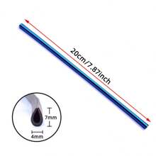 10 piezas de tiras decorativas para rejillas de ventilación de aire acondicionado de coche que se pueden doblar y cortar, decoración de rejillas de coche