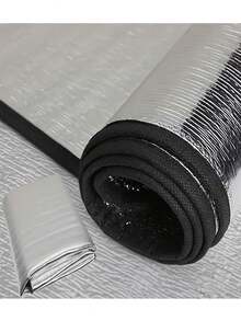 1 Tấm Nhôm Dày Màng Chống Ẩm, Thảm Dã Ngoại Ngoài Trời, Lều Cắm Trại Thảm Ngủ - trắng - Xem 8