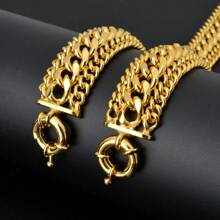 1 pièce Bracelet large classique avec motif géométrique croisé, polyvalent pour un port quotidien, cadeau de vacances