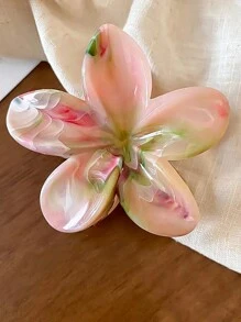 European & American Style Flower Hair Clips, Shiny Holiday Hair Claw Clips For Women Halloween - Multicolor - View 5
