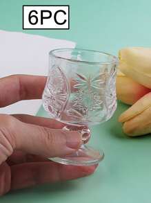 6 件套玻璃酒杯套装，适合派对和聚会