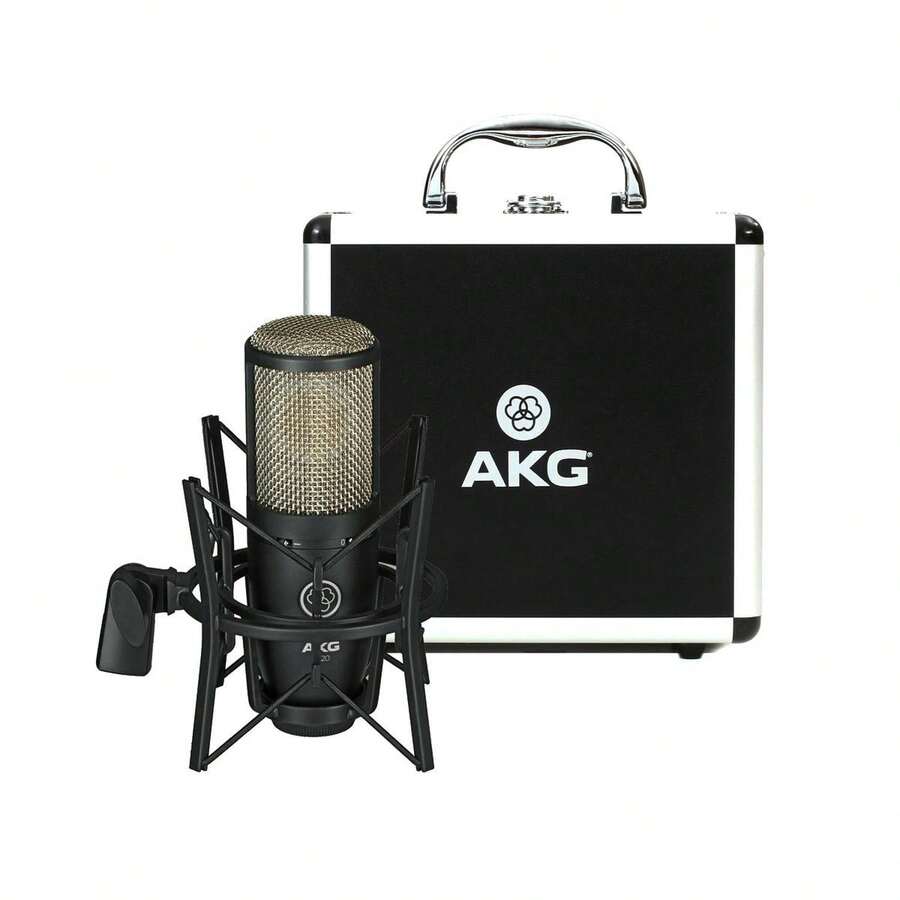Micrófono de Condensador Estudio P220 AKG - Negro - Ver 1