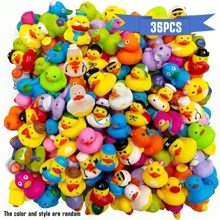 35pcs Rubber Duck Toy, Random Assorted Mini Rubber Ducks, Baby Bath Toys, Birthday Gifts, Beach/Pool Activities, Holiday Party Decorations Christmas Gifts Ducks, Rubber Ducks, Rubber Duck, Rubber Ducks, Ducks, Rubber Duck, Christmas Rubber Duckies, Shower Toys, Pink Rubber Duck,Rubber Toys,Shower Toys Kids,Glow