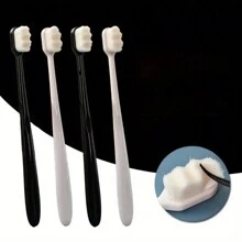 1 Pieza Cepillo de dientes extra suave micro nano, cepillo de dientes ultra suave, cepillos de dientes manuales con cerdas extra suaves para dientes y encías sensibles, para una limpieza profunda en el hogar para adultos, decoración del hogar, decoración de otoño, de vuelta a la escuela - Multicolor - Ver 6