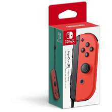 Switch Accessory:  Controller - Nintendo JOY-CON:  (R) - Neon Red   Red, Controller - Multicolore - Voir 1
