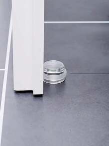 1/2pcs (1pc Per Set) Transparent Silicone Anti-Collision Soundproof Door Stopper - Multicolor - View 4