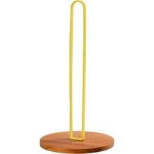 1pc Vertical Paper Towel Holder Light Luxury Iron Absorbent Paper Roll Paper Kitchen Paper Holder Premium No-Punch Desktop Paper Towel Holder - Multicolor - View 9