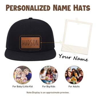 Personalized Baby Baseball Cap Toddler Baseball Hat Baby Hat Toddler Hats For Boys Girls Infant Baseball Cap Kids Sun Hatback To School Winter Gift Ideas Boy Girl Valentine's Day,Multi-Functional,Ornamental,Letter,Stylish,Soft,Modern,Colorful,Kawaii,Adorable,Cute,Casual,Custom,Personalised,Unique,Customized,Baby Gifts,Ideal Gifts For Him,Ideal Gifts For Her,Son,Daughter