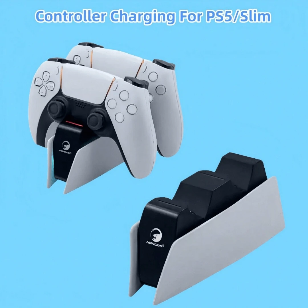 Controller Ladegerät für PS5, Ladestation für Playstation 5 Slim mit