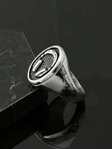 Earphone Pattern Ring Stainless Steel 316 Men's Bands Ring Biker Finger Rings Casting Crafts - Steel Ring - View 10