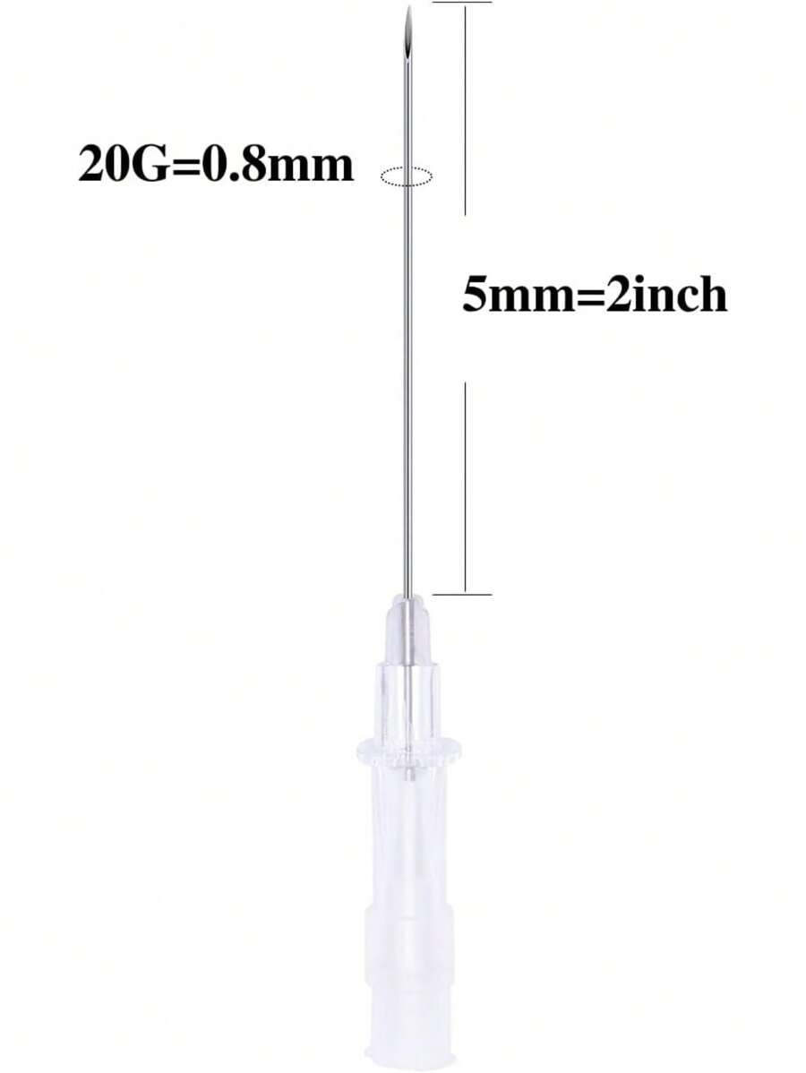 Unihuby Piercing Set 10-teilig - Gemischte Nadeln 14G-22G Für Professionelles Piercing