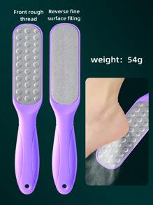 Double-Sided Professional Foot File, Stainless Steel Callus Remover For Cracked Heels, Calluses, Dry Skin, Corn Removal, Foot Dead Skin Scraper - Multicolor - View 11