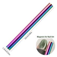 Nail Magnet Tool, Super Long Double Head Nail Magnet Pen Magnet Stick 3D Magnetic Cat Eye Gel Nail Polish Art, DIY 3D Magnetic, Salon, Studio Or Home, Gold, Silver, Glitz, 3 Colors Available.,Nail Supplies,Nail Tools,Nail Art Tools,Back To School,Nails,Nail Tools For Press On Nails - Multicolor - View 11