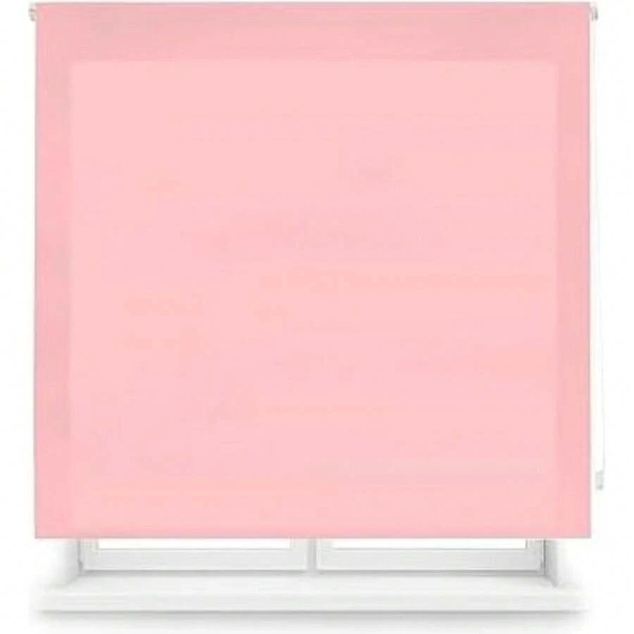 Ecommerc3 Store sur mesure translucide de taille 100x175 - store enrouleur facile à installer, taille du tissu 97x170 - Rose bonbon - Voir 1