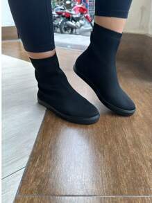 Women's Half Boot Sneakers - 黑色 - 查看 3