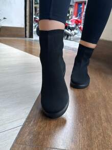 Women's Half Boot Sneakers - 黑色 - 查看 2