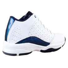 Tenis Deportivos Escolares Para Baloncesto Sneakers De Niño Para Practicar Deportes Súper Cómodos Y Ligeros 587-BM - Azul Marino - Ver 6