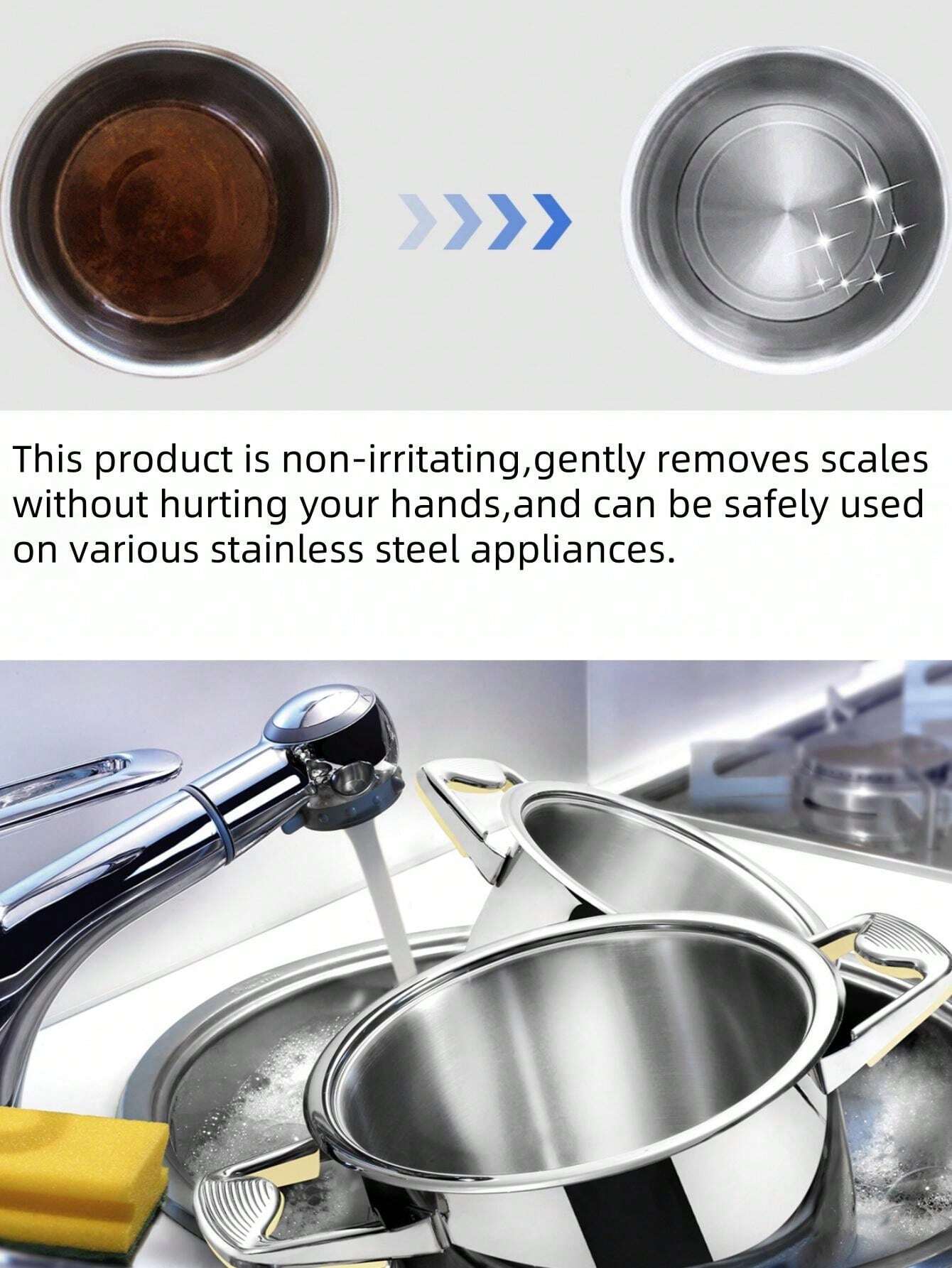 Black Pan Bottom Cleaner Kitchen Pots And Pans Kitchen Utensils Grease