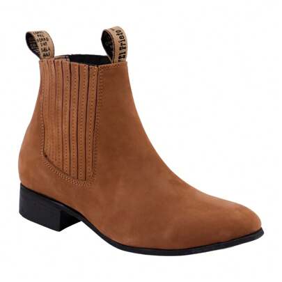 Fratello bota color oro para caballero, botín color oro para caballero 0044