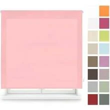 Ecommerc3 Store sur mesure translucide de taille 100x175 - store enrouleur facile à installer, taille du tissu 97x170 - Rose bonbon - Voir 4