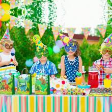 FRUITFUL PARTY Dinosaur Party Favors 96pcs All-In-One Dinosaur Birthday Party Favors Set - Dino Party Favor Bags Keychains Stampers Stickers Toys Clap Bracelets Etc Dinosaur Birthday Party Supplies