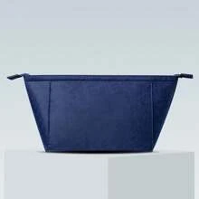 S M L Felt  Insert Bag Organizer Makeup Sling Organizer Travel Inner Purse Tote Shopping Bag Shaper For  Shoulder - Navy Blue - View 4