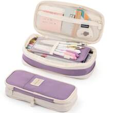 Kawaii Pencil Case Pouch Large Capacity Organizer Pen Box Bag Korean For Girls Back To School Supplies Accessories Stationery Back To School,Pencil Pouch,School Bag - Baby Blue - View 17