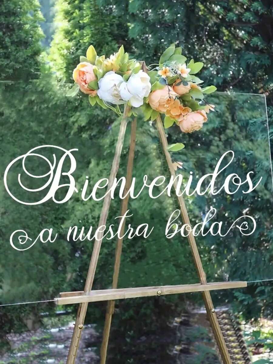 1pc Personalized Creative Slogan Graphic Wall Sticker, PVC Material, For Wedding Party, Back To School Valentine Day - White - View 1