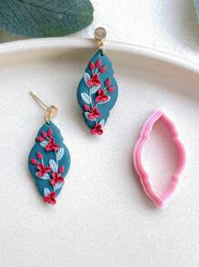 Basic Polymer Clay Cutters For Making Polymer Clay Earrings, Clay Cutters - Pink - View 4