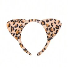 动物头带丛林派对礼品野生生日装饰拍照道具动物发箍适用于动物角色扮演生日主题派对用品、圣诞节 - 彩色 - 查看 5