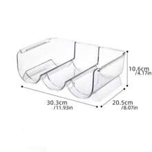 1 Pc For  40 Oz Tumbler With Handle, Plastic Cabinet Water Bottle Rack, Refrigerator And Table Cup Storage Rack,  Cup Accessory Storage Box And Storage, Stackable Water Bottle And Wine Rack Gift - Multicolor - View 7