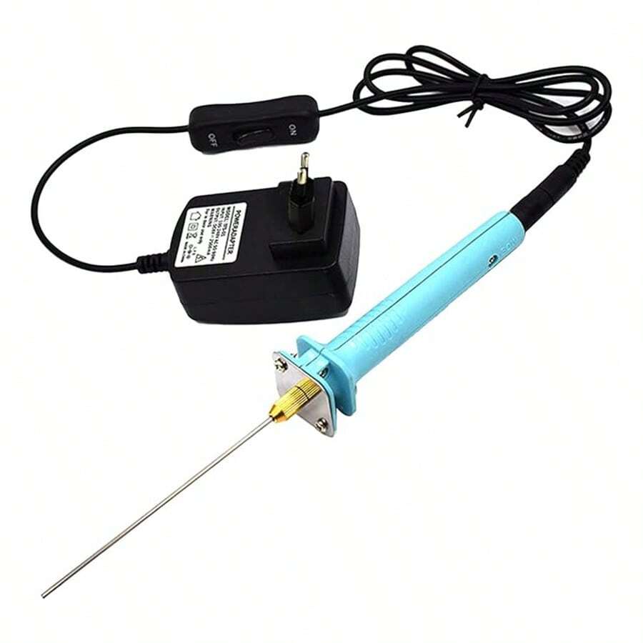 Cortador Electrico Portatil Para Unicel Cautin Styrofoam - Celeste - Ver 1