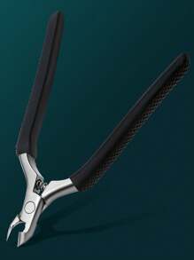 1pc Professional Stainless Steel Cuticle Nipper, Cuticle Remover Tool For Nail And Toe Nail, Nail Manicure Tool For Silicone Callus Trimmer, Nail Edge, Hang Nail Cutter, Ingrown Toenail Nipper, Nail Salon Use, Black/Blue/Pink - Multicolor - View 10