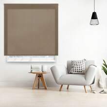 Ecommerc3 Wykonana na zamówienie półprzezroczysta roleta rozmiar 115x175 - łatwa instalacja rolety materiałowej rozmiar 112x170